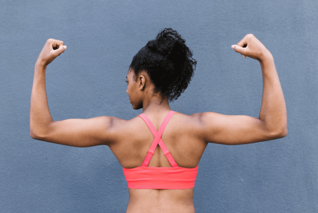 Image showing feeling confident in the gym and not letting people judge you