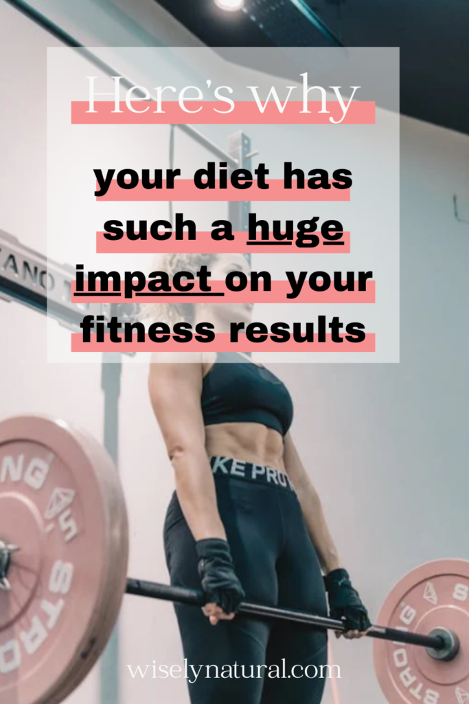Women in the gym with better exercise results after eating better.