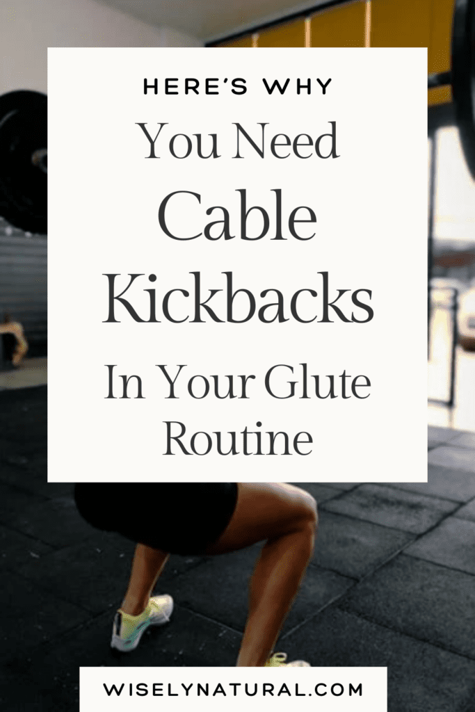 The benefits of cable kickbacks.